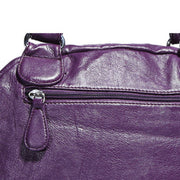Solid Color Fashion Dumplings Messenger Bag