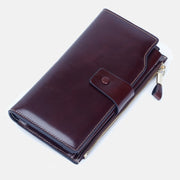 RFID Multifunctional Large Capacity Trifold Wallet