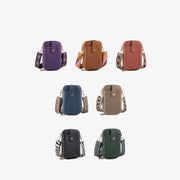 Double Compartment Crossbody Bag For Women Accordion Phone Bag