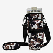 Portable Travel Storage Bag Compatible Bottle Phone Pocket Crossbody Bag