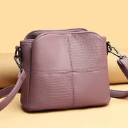 Purses and Handbags for Women Multi-Compartment PU Crossbody Bag Shoulder Bag