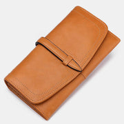 Large Capacity Vintage Genuine Leather Wallet