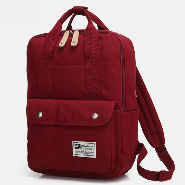 Unisex Large Capacity Waterproof Vintage Travel Backpack