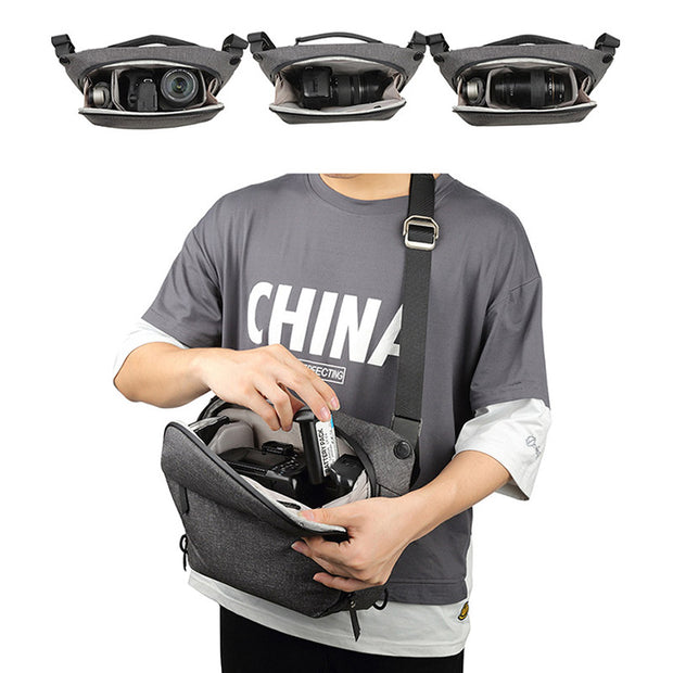 Lightweight Waterproof Crossbody Camera Bag Unisex Camera Case Handbag
