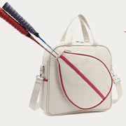 Racket Bag For Tennis Badminton Large Capacity Crossbody Bag