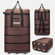 Expandable Spinner Wheel Travel Rolling Tote Luggage Bag Duffel Bag