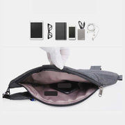 Lightweight Durable Sling Chest Bag Waterproof Scratchproof Daypack Casual Men Purses