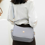 Crossbody Bag for Women Pink Lightweight Multi-Pocket Casual Shopping Handbag