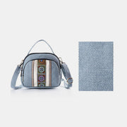 Folk-custom Multi-Pocket Crossbody Bag