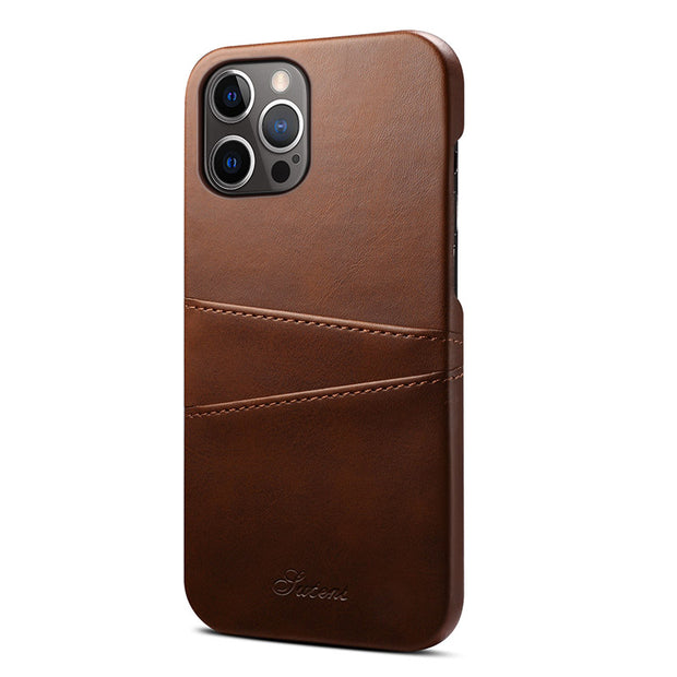 iPhone 13 Pro Max Leather Phone Case Multi Model with Card Slot