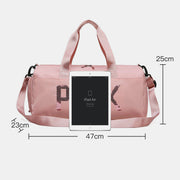 Waterproof Sport Travel Shining Handbag With Shoes Compartment