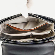 Top-Handle Bag for Women Large Capacity Ethnic Embossed Shoulder Bag