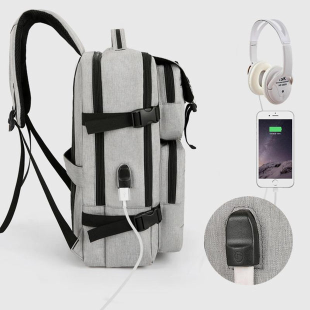 Water-Resistant Anti-theft Travel Backpack