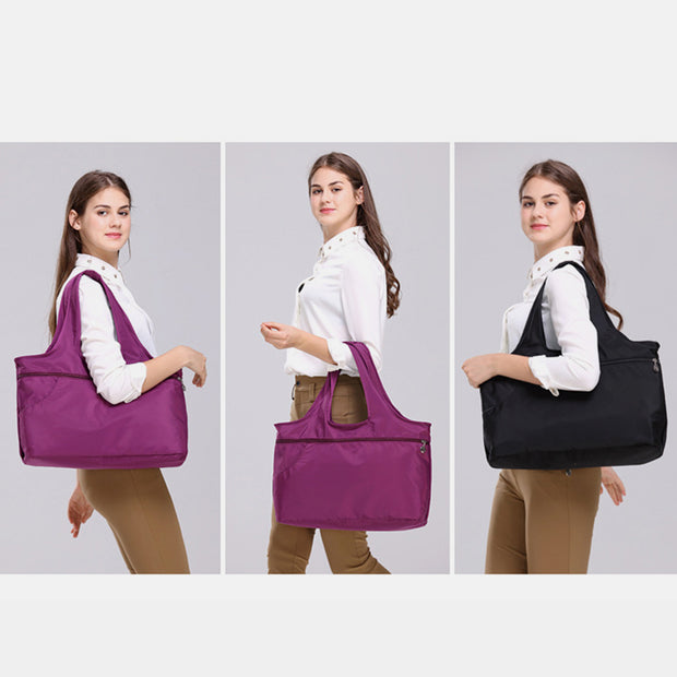 Large Capacity Tote Handbags Multi Pocket Functional Mommy Bag Shoulder Bags