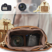 Bundle Drawstring Camera Bag Portable Bucket SLR Photography Bag