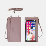 Phone Bag for Women Touchable Minimalist Leather Daily Shopping Wallet