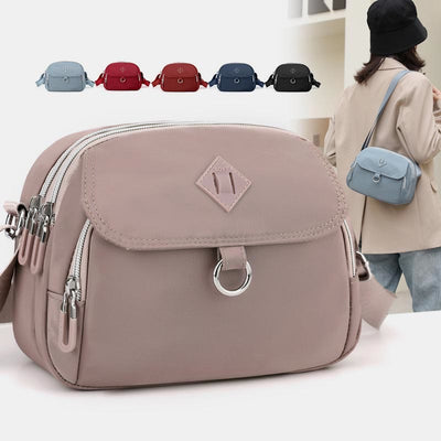 Crossbody Bag For Women Minimalist Waterproof Casual Nylon Shoulder Bag