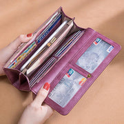 Large-Capacity Retro Wallet