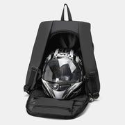 Large Capacity Waterproof Motorcycle Helmet Backpack Reflective Riding Backpack for Men