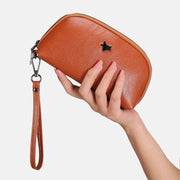 Zipper Smartphone Wristlet Vintage Wallet Handbag