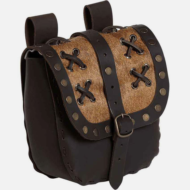 Nordic Vintage Waist Bag For Women Medieval Cosplay Belt Bag