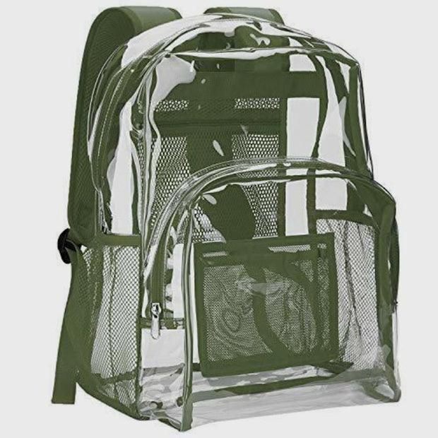 Backpack For School Students Trasparent PVC Leisure Daily Schoolbag