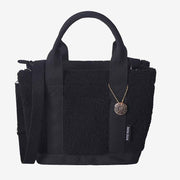 Teddy Fleece Tote Bag For Women Soft Crossbody Bag