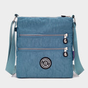 Crossbody Bag For Women Lightweight Multi-Pocket Nylon Cloth Shoulder Bag