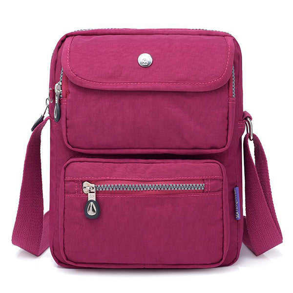 Multi-pocket Nylon Shoulder Bag