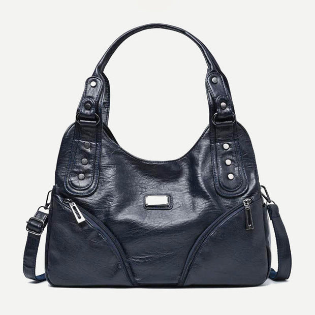 Multi-compartment Handbag Purses for Women Faux Leather Tote Crossbody Bag