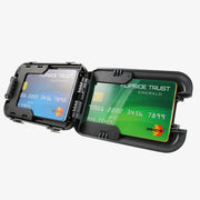 Multi Function Flip Wallet RFID Scan Proof Secure Card Holder