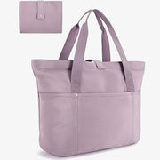 Women Gym Bag Foldable Minimalist Oxford Tote For Work Travel