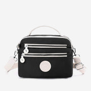 Lightweight Multi-Pocket Nylon Purse Small Cross Body Shoulder Bag Handbags