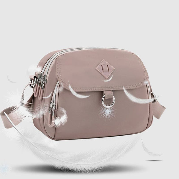 Crossbody Bag For Women Minimalist Waterproof Casual Nylon Shoulder Bag