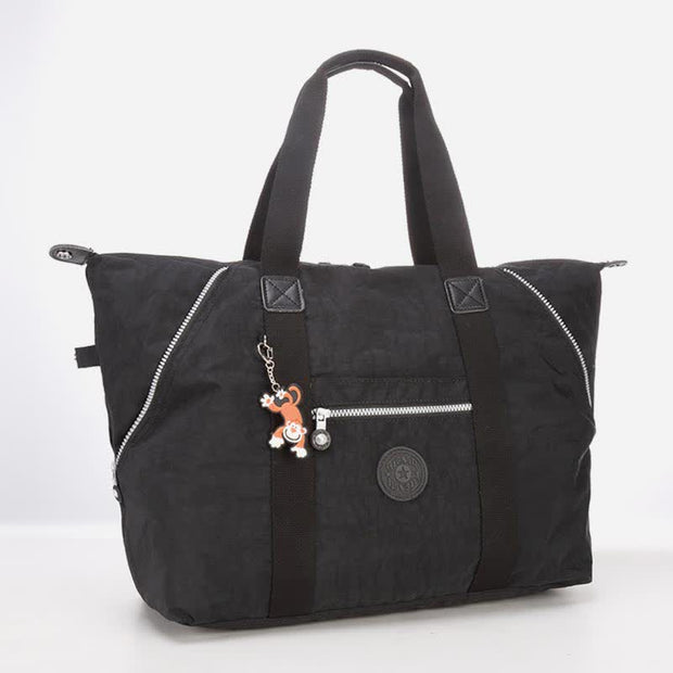 Large Capacity Nylon Handbag for Women Lightweight Carry All Shoulder Purse