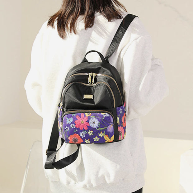 Backpack for Women Large Capacity Casual Ethnic Style Daily Pack