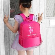 Girls Dance Backpack Ballerina Dress Decor Kids Dance Schoolbag