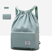 Large Capacity Backpack Water & Tear Resist Foldable Drawstring Bag Sport Backpack