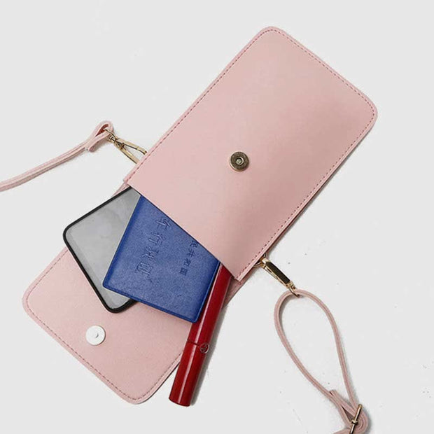 Lightweight Touchscreen Phone Purse Crossbody Bag for Women Cellphone Wallet