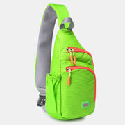 Sling Bag For Women Nylon Waterproof Outdoor Sports Riding Chest Bag
