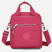 Lightweight Nylon Crossbody Bag for Women Multi-Pocket Handbag Shoulder Purses