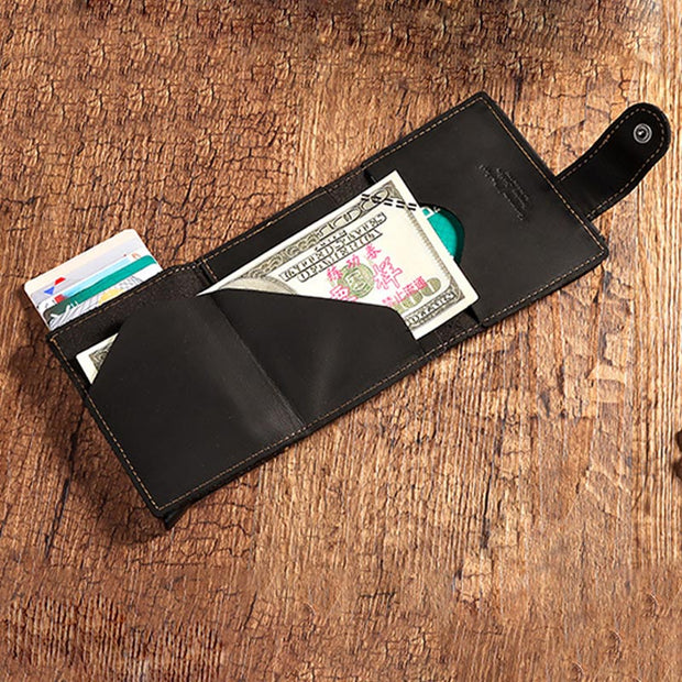 RFID Retro Card Holder Business Wallet