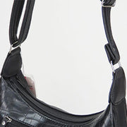 Women's Large Crossbody Purse Ladies Crocodile Pattern Shoulder Bag Handbags