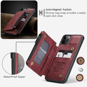 2 IN 1 Anti-theft RFID Phone Bag Wallet Smartphone Case Compatible with iPhone & Samsung