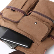 Multi-pocket Casual Messenger Bag