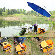 Foldable Fishing Bucket For Outdoor Multi-Functional Live Fish Protection Bucket
