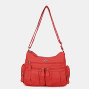 Waterproof Multi-Pocket Shoulder Bag Crossbody Bag