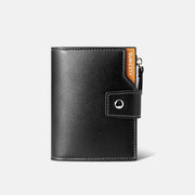Leather Wallet for Men RFID Wallet Credit Card Holder with Multi-Slots