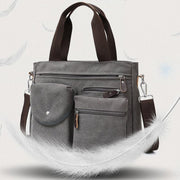 Large Capacity Multi-Pocket Casual Messenger Bag