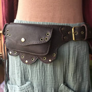 Limited Stock: Rivet Retro Medieval Belt Bag Belt Strap Lotus Waist Bag